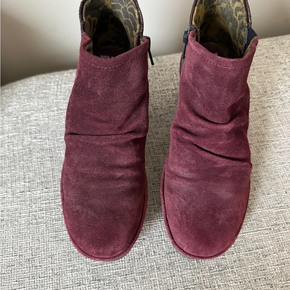 FLY London Women's Ankle Boot Wedge wine 37 - Picture 5 of 12